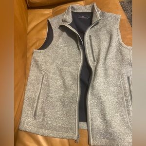 Vineyard Vines Mens Gray Vest